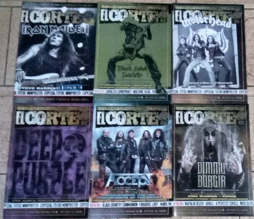 Revistas Heavy Metal El Corte Por Unidad (Usado)