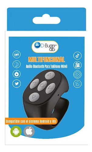 Anillo Bluetooth Para Móvil Compatible Con Android/ios
