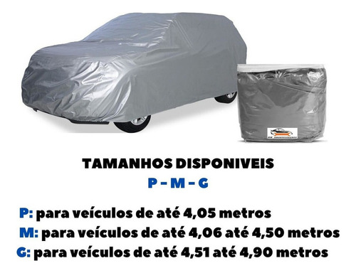 Lona impermeable para coche con forro central