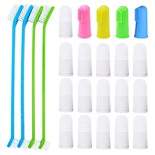 Penvinoo 24 Pcs Perro Cepillo De Dientes Cepillo De Pllfx