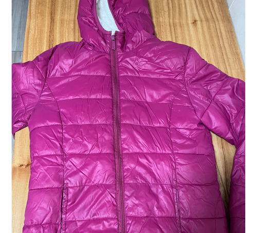 Campera Inflable Para Niña, Villa Urquiza, Talle 10 A 12 Año (Usado)