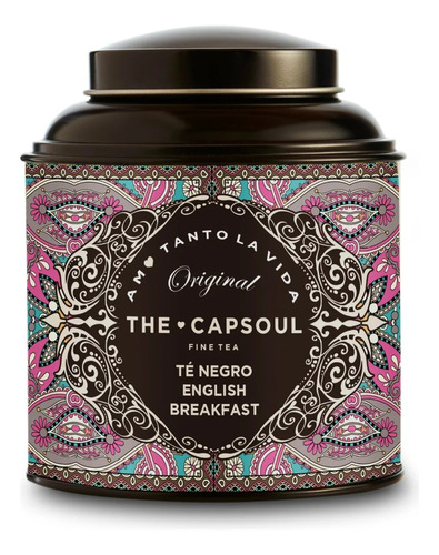 Té Negro English Breakfast A Granel Lata 100g The Capsoul