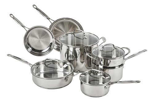 Juego De Cocina Cuisinart 77-11g Plateado, Acero Inoxidable