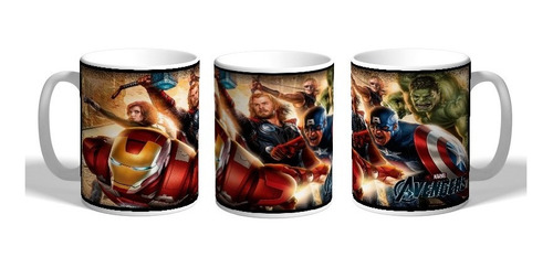 Taza De Plástico Los Vengadores