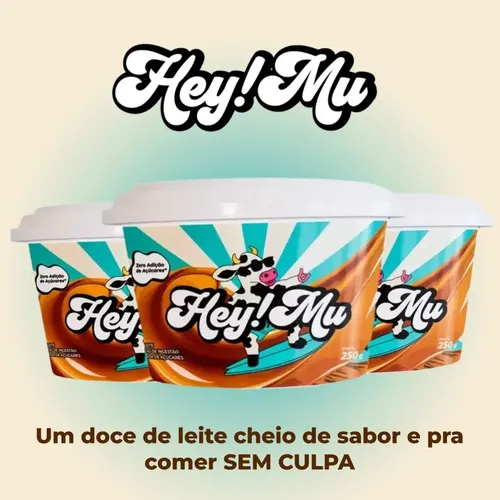 Hey Mu Doce De Leite Hey! Mu 250g | MercadoLivre