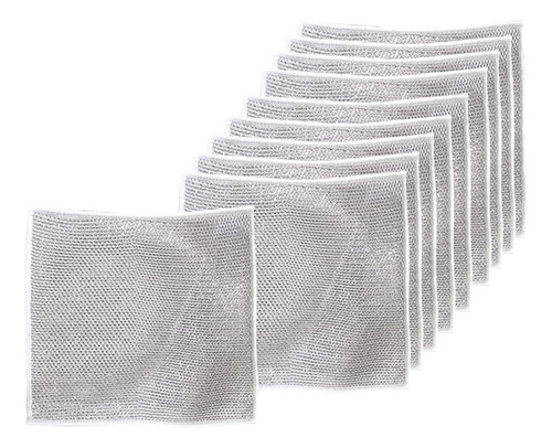 10 Uds. De Toallas De Alambre Para Platos, Trapos Para Lavar