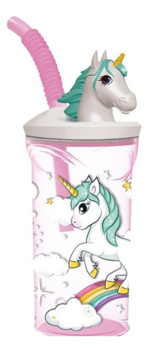 Vaso Con Figura Personajes 3d Sorbete 360ml Stor Magic4ever 