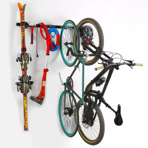 Colgador Para Bicicletas Multiusos De 115 Cm Con 8 Ganchos