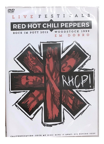 Dvd - Red Hot Chili Peppers - Em Dobro - Lacrado