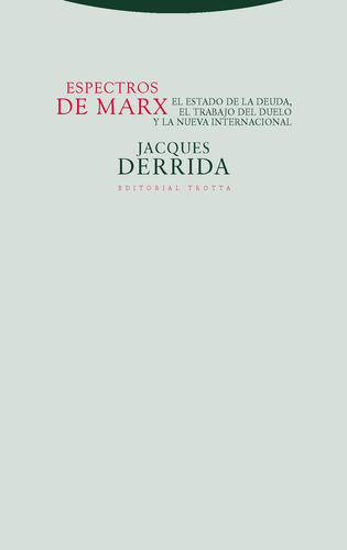 Libro Espectros De Marx