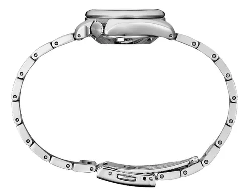 Seiko - Reloj Automático Para Hombre, Colección Deportiva 5, Acero Inoxidable, Pista De 60 Minutos, Resistente Al Agua, 100 M, Azul, Moderno