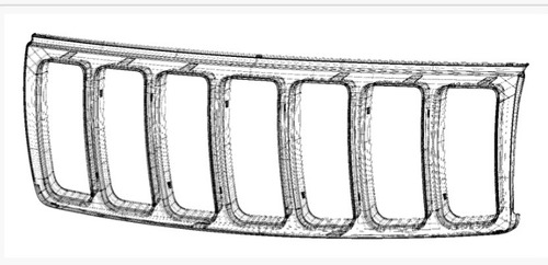 Parrilla Frontal Grand Cherokee Laredo Par Pintar 1dd12tzzab