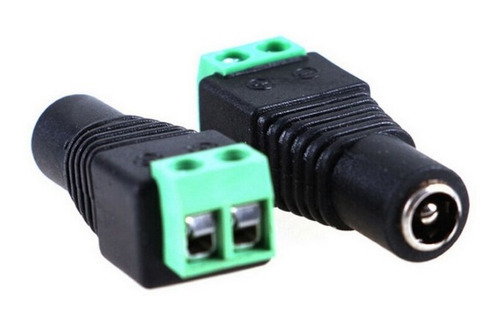 Imagem 5 de 9 de Kit 15 Conectores Femea Cftv Baloon Para Camera Borne
