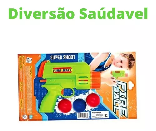 Fire Ball Arminha De Brinquedo Infantil Colorida - Compre Agora