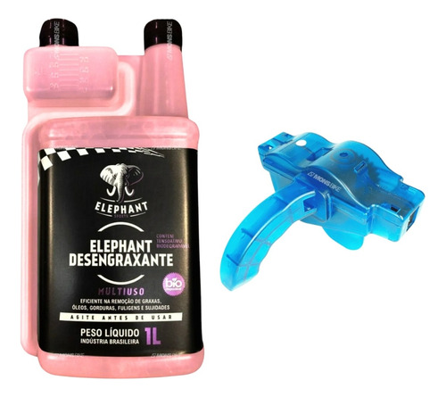 Kit Limpeza Cambio Bike Desengraxante + Limpador Corrente