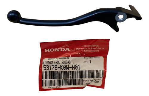 Alavanca Manete Esquerdo Adv 150 2021 A 2022 Original Honda