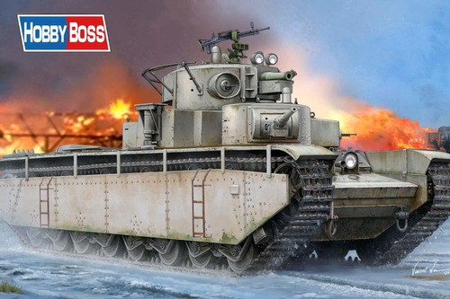 Hobby Boss Ante 1938 Sovietica T-35 Kit Tanque Pesado Escala