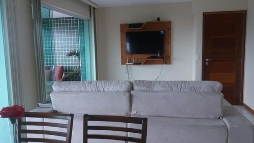 Lindo Apartamento Com 3 Dormitórios À Venda, 158 M² Por R$ 650.000,00 - Costazul - Rio Das Ostras/rj - Ap0506