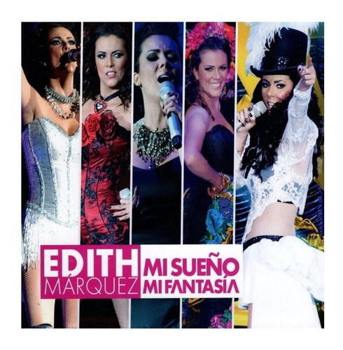 Edith Marquez Mi Sueño Mi Fantasia Box 2 Discos Cd + Dvd