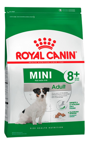 Royal Canin Mini Adulto 8+ 1 Kg Razas Pequeñas Mayores 8 Año