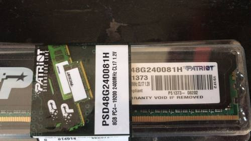 Memoria RAM Signature 8GB 1 Patriot PSD48G240081H