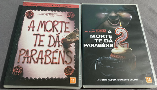 Dvd A Morte Te Dá Parabéns 1 E 2 (Usado)