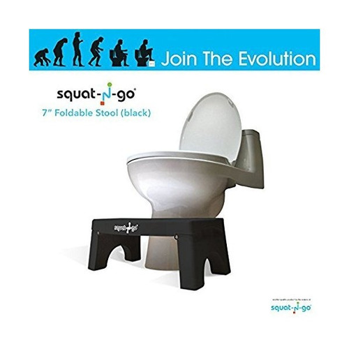 Squat N Go 7â  Plegable Eyacular Heces | El Único Soporte D