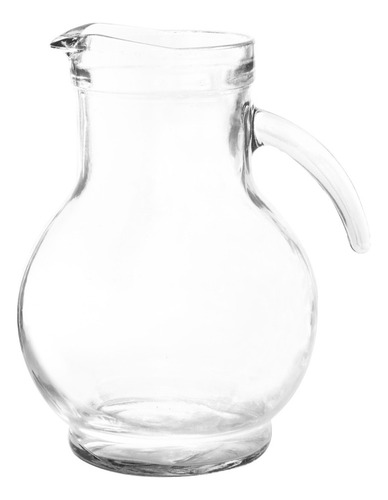 Jarra para bebidas Rigolleau Vallarta color transparente hecha de vidrio de 1500mL