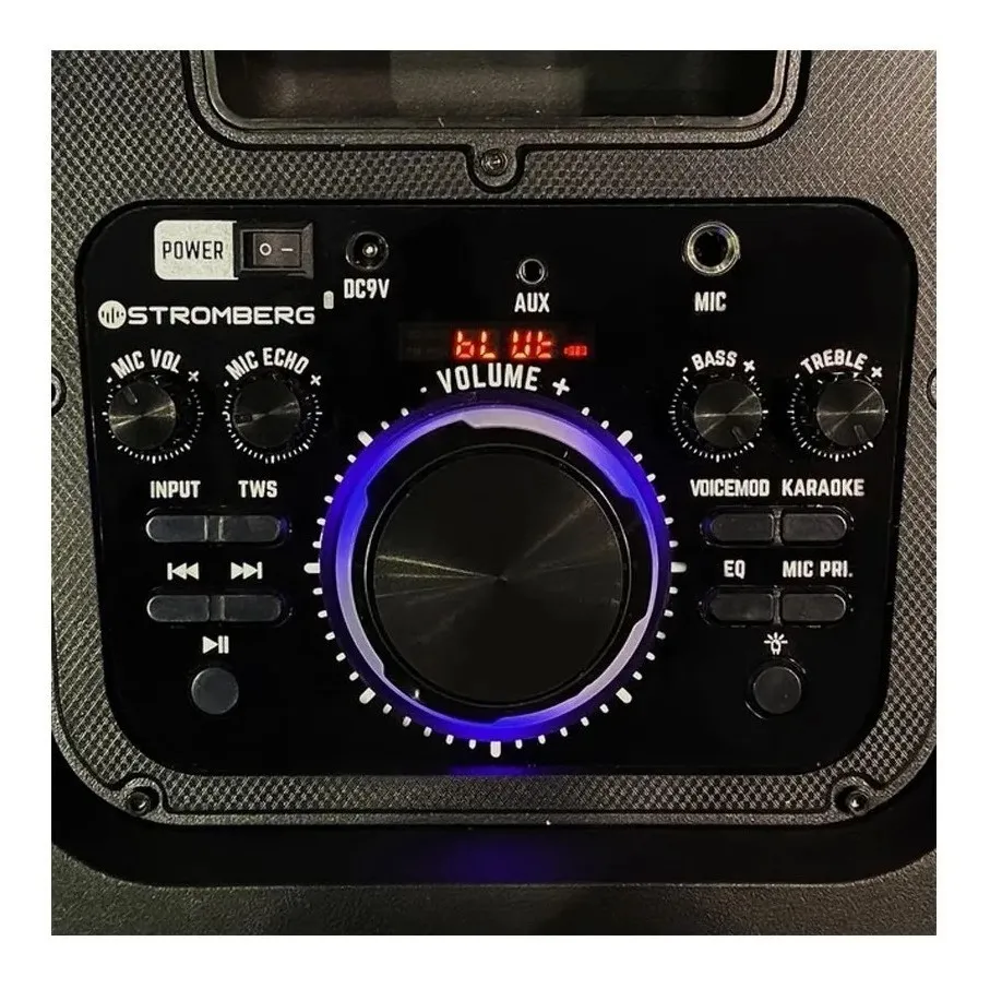 Parlante Portatil Stromberg Rad Led 100w