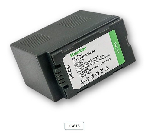 Bateria Mod. 13818 Para Panas0nic Ag-dvc7