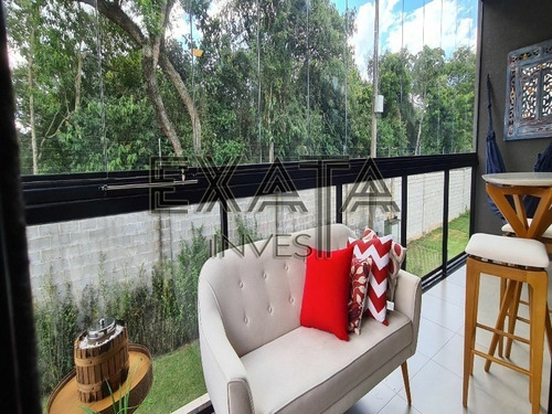 Imagem 10 de 30 de Condomínio Alphaville Granja Vianna, Moderna E Linda Com 4 Suítes 1 Master E Outra No Térreo, Gourmet, Piscina C/hidro 8 Pessoas! Impecável. - Ca00573 - 69232198