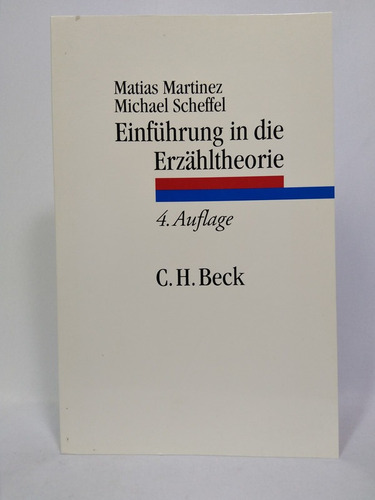 Einführung In Die Erzähltheorie