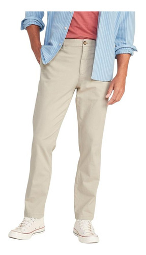 Pantalones Hombre Old Navy Chino Beige