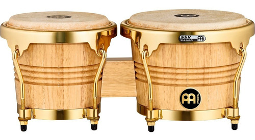 Meinl Wb200nt-g Bongos Madera 6 3/4 Y 8 Pulgadas Percusión