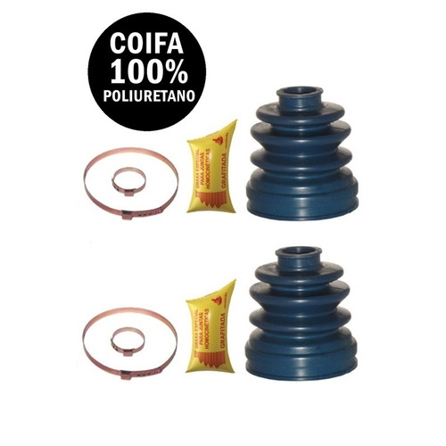 Kit Par Coifa Homocinética Câmbio Mazda 626 - Todos -