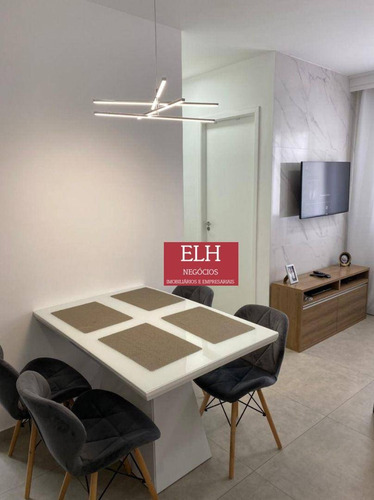 Imagem 2 de 15 de Apartamento Novo Com 2 Dormitórios À Venda, 42 M² Por R$ 282.000 - Jardim Campanário - Diadema/sp - Ap0140