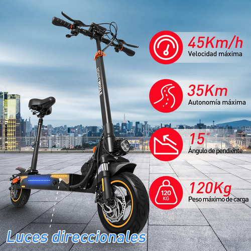 Scooter Eléctrico Plegable 750w 40-45km/h 10ah Autonomía 30-