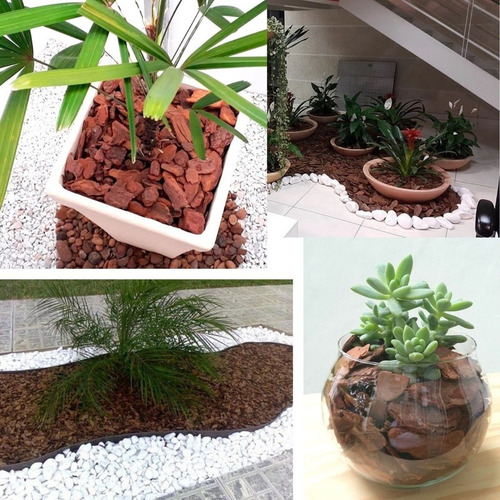 Imagem 2 de 7 de Casca De Pinus Polida Saco 80 Litros 100% Natural Oferta