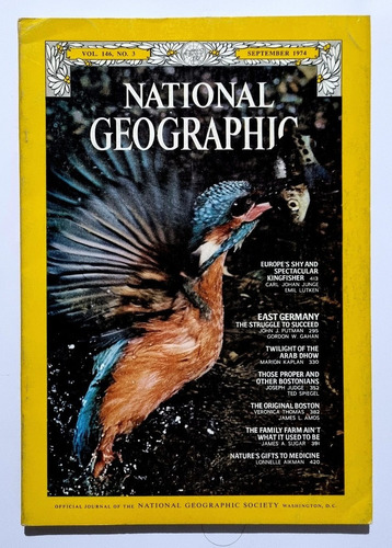 Revista National Geographic English September 1974 / Mendoza