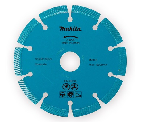 Disco De Corte Diamantado Para Concreto A-80438 125mm Makita