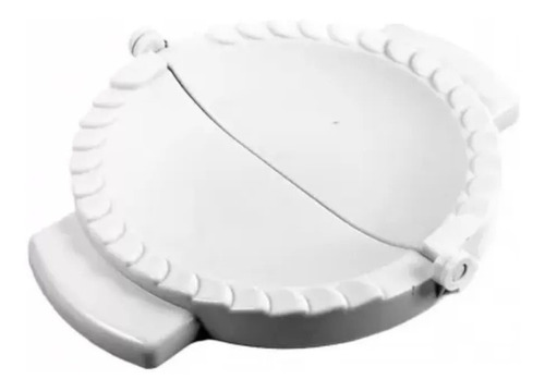 Molde Empanada 18cm Moldes Para Hacer Empanadas reutilizable Color Blanco Pastelería CL