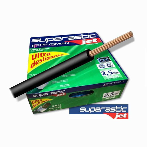 Imagen 1 de 9 de Cable 2.5mm Unipolar Superastic Pirelli Prysmian X2