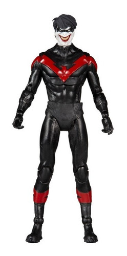 Imagen 3 de 8 de Nightwing Figura Colección Dc Multiverse Death Of The Family