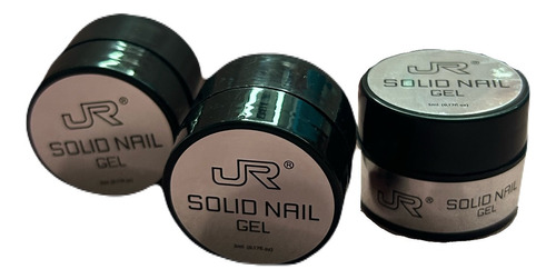 Gel Sólido Para Relieves De Uñas Jr Pack De 3 Piezas 