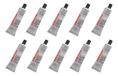 Kit Silicon Loctite Gris Alto Desempeño Tubo De 80ml 