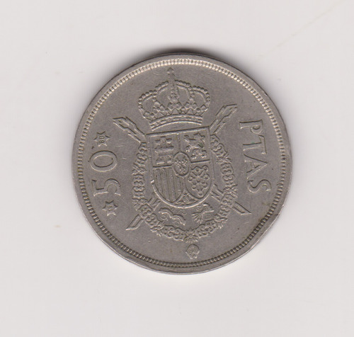 Moneda España 50 Pesetas Año 1975 Muy Buena +
