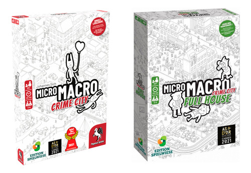 Micro Macro Crime City 1 Y 2 En Español (para Imprimir)