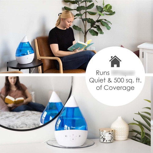 Humidificador Ultrasónico 4 En 1 Para Recámara Y Oficina