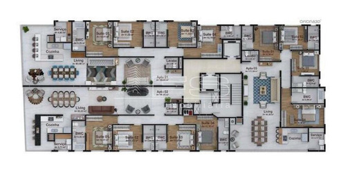 Imagem 8 de 15 de Cartier Residence 4 Suítes Frente Mar Itapema - 1606