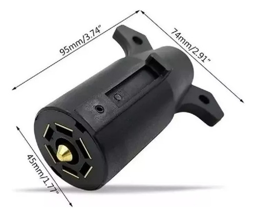 Enchufe Americano Macho Carro Arrastre Remolque 7pin